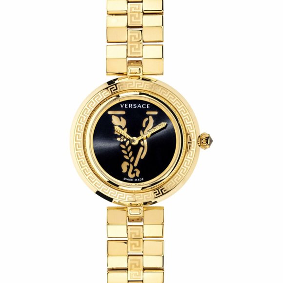 Versace Black Gold 34mm Watch - Picture 1 of 4